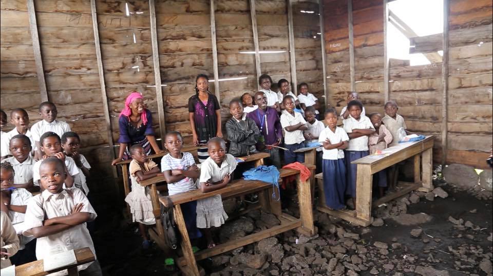 Réhabilitation école secondaire de Kiribizi – Goma – Mars 2018